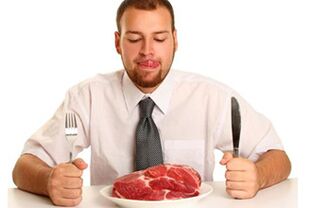يمكن أن يزيد اللحم من فاعلية الرجال